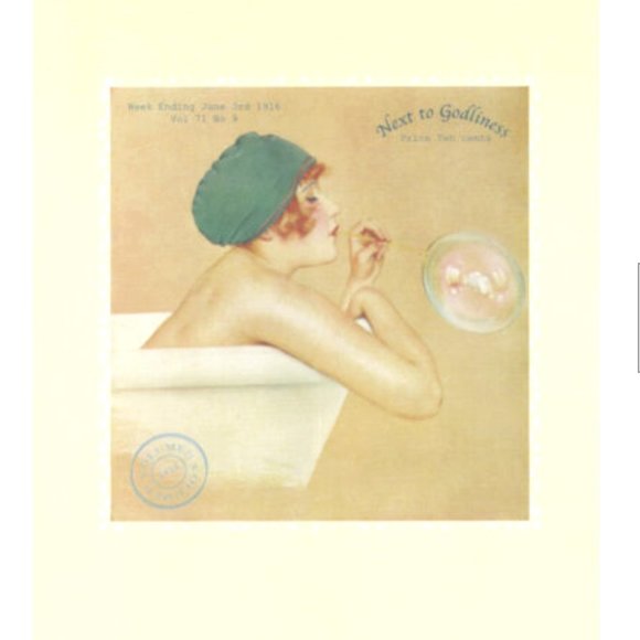 Next to Godliness / Love Powder by Raphael Kirchner Set of 2 - Picture 2 of 2